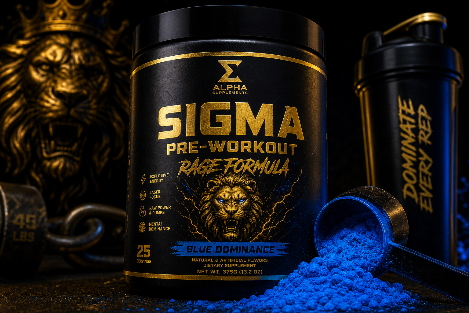 SIGMA PRE-WORKOUT – Rage Formula